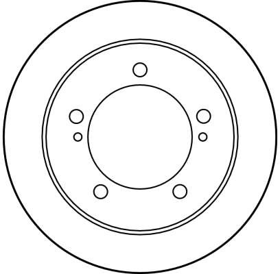 DISC FRANA TRW DF3165 - Compatibil cu GEO, SUZUKI