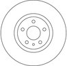 DISC FRANA TRW DF4025 - Compatibil cu ALFA ROMEO