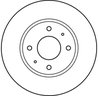 DISC FRANA TRW DF4054 - Compatibil cu MITSUBISHI, VOLVO