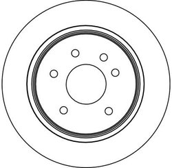 DISC FRANA TRW DF4094 - Compatibil cu DAIMLER, JAGUAR