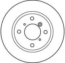 DISC FRANA TRW DF4117 - Compatibil cu SUZUKI