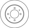 DISC FRANA TRW DF4122 - Compatibil cu HYUNDAI, HYUNDAI (BEIJING)