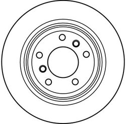 DISC FRANA TRW DF4143 - Compatibil cu BMW