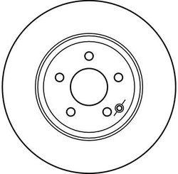 DISC FRANA TRW DF4149S - Compatibil cu MERCEDES-BENZ