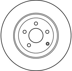 DISC FRANA TRW DF4148S - Compatibil cu MERCEDES-BENZ