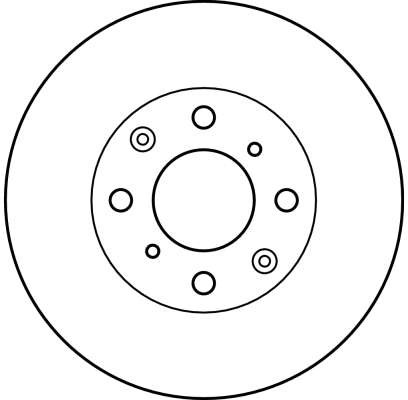 DISC FRANA TRW DF4152 - Compatibil cu EVERUS, HONDA, HONDA (GAC)