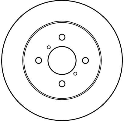 DISC FRANA TRW DF4155 - Compatibil cu SUZUKI