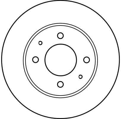 Disc frana TRW DF4158