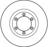 DISC FRANA TRW DF4168 - Compatibil cu DAEWOO, SSANGYONG