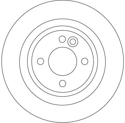 DISC FRANA TRW DF4197 - Compatibil cu MINI