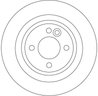DISC FRANA TRW DF4197 - Compatibil cu MINI