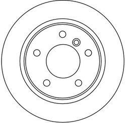 DISC FRANA TRW DF4213 - Compatibil cu BMW