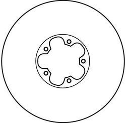 DISC FRANA TRW DF4217 - Compatibil cu FORD, FORD AUSTRALIA