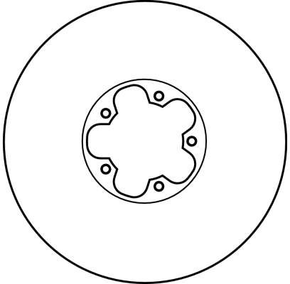 DISC FRANA TRW DF4217 - Compatibil cu FORD, FORD AUSTRALIA