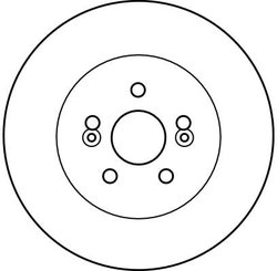 DISC FRANA TRW DF4230 - Compatibil cu RENAULT