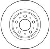 DISC FRANA TRW DF4233 - Compatibil cu VOLVO