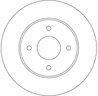 DISC FRANA TRW DF4240 - Compatibil cu NISSAN
