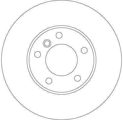 DISC FRANA TRW DF4248S - Compatibil cu BMW