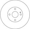 DISC FRANA TRW DF4247 - Compatibil cu OPEL, VAUXHALL