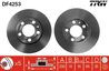 DISC FRANA TRW DF4253 - Compatibil cu SKODA, VW