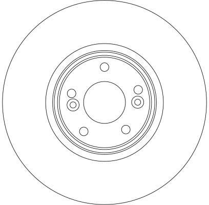 DISC FRANA TRW DF4260S - Compatibil cu RENAULT