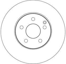 DISC FRANA TRW DF4261 - Compatibil cu MERCEDES-BENZ, MERCEDES-BENZ (BBDC)