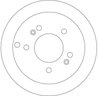 Disc frana TRW DF4281