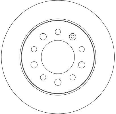 DISC FRANA TRW DF4282 - Compatibil cu HYUNDAI