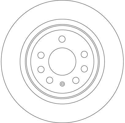 DISC FRANA TRW DF4284 - Compatibil cu CADILLAC, CHEVROLET, FIAT, HOLDEN, OPEL, SAAB, VAUXHALL