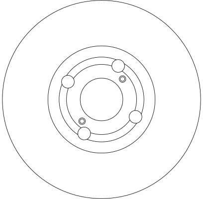Disc frana TRW DF4317