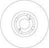 Disc frana TRW DF4317