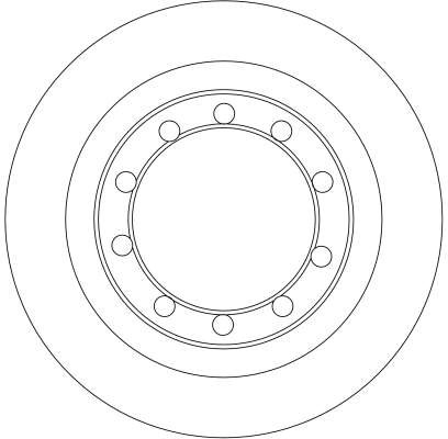 DISC FRANA TRW DF4330 - Compatibil cu RENAULT, RENAULT TRUCKS