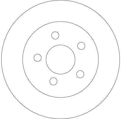 Disc frana TRW DF4336