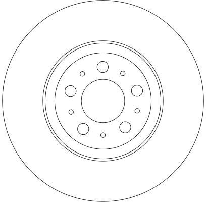 DISC FRANA TRW DF4339 - Compatibil cu VOLVO