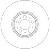 DISC FRANA TRW DF4340S - Compatibil cu VOLVO
