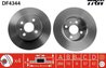 DISC FRANA TRW DF4344 - Compatibil cu HOLDEN, OPEL, VAUXHALL