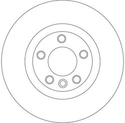 DISC FRANA TRW DF4360 - Compatibil cu BMW, BMW (BRILLIANCE)