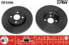 DISC FRANA TRW DF4366 - Compatibil cu TOYOTA, TOYOTA (FAW)