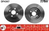 DISC FRANA TRW DF4367 - Compatibil cu BYD, ENGLON, GEELY, GLEAGLE, TOYOTA, TOYOTA (FAW)