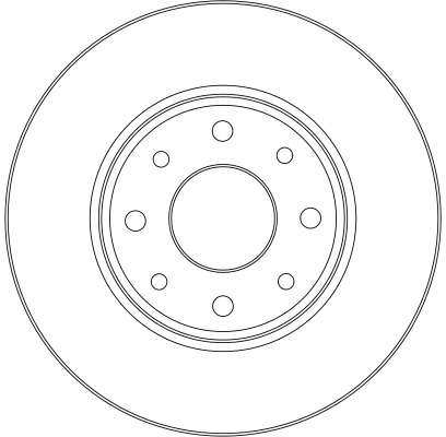 Disc frana TRW DF4375