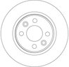 DISC FRANA TRW DF4381 - Compatibil cu DACIA, RENAULT, SMART