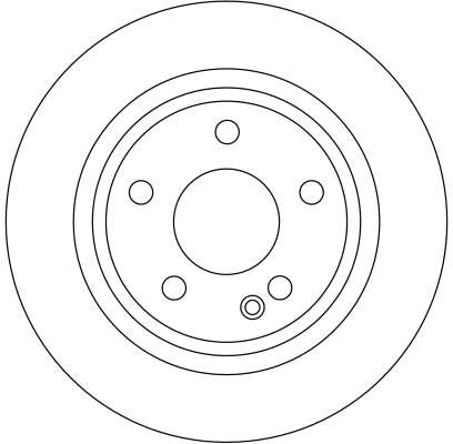DISC FRANA TRW DF4383 - Compatibil cu MERCEDES-BENZ