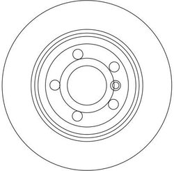 DISC FRANA TRW DF4388 - Compatibil cu BMW