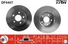 DISC FRANA TRW DF4407 - Compatibil cu FORD