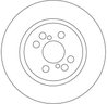 DISC FRANA TRW DF4415S - Compatibil cu TOYOTA