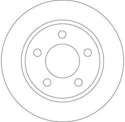 Disc frana TRW DF4419