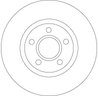 DISC FRANA TRW DF4424 - Compatibil cu FORD, FORD (CHANGAN), FORD AUSTRALIA, VOLVO, VOLVO (CHANGAN)