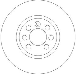 DISC FRANA TRW DF4426 - Compatibil cu HOLDEN, OPEL, VAUXHALL