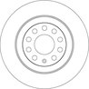 DISC FRANA TRW DF4434 - Compatibil cu AUDI