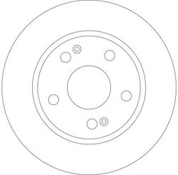 Disc frana TRW DF4443